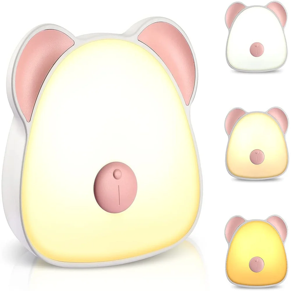 

LED Night Light Touch Sensor USB Rechargeable Silicone Portable Bedside Lamp For Breastfeeding Sleeping Children Baby Gifts