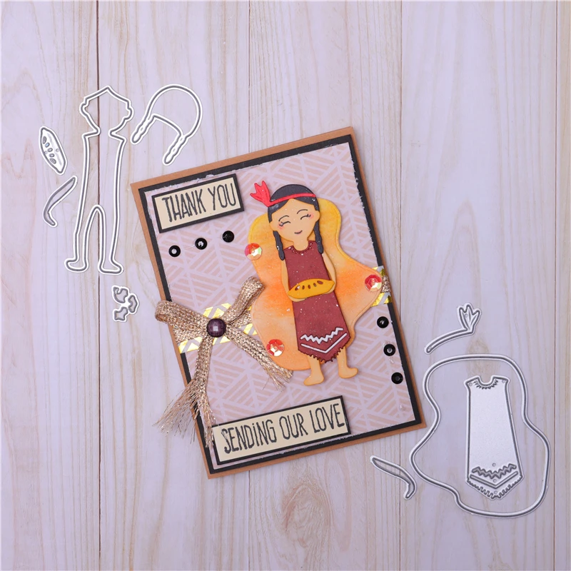 Сделай сам девичьи Вырубные штампы фотоальбом поделки трафареты животные