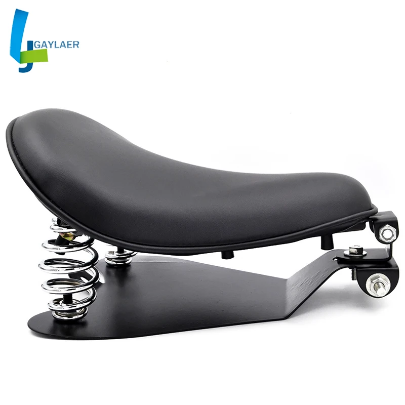 

Moto Solo Seat Baseplate Spring Seat Pad Saddle bracket for Harley Sportster Honda Yamaha Suzuki Bobber Chopper