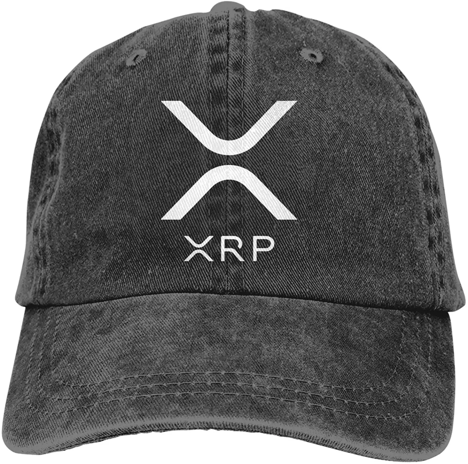 

Xrp Ripple Denim Dad Hat Cotton Classic Baseball Cap Jeans Casquette Adjustable Trucker Caps