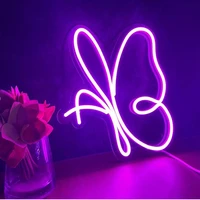 butterfly led neon signgorgeous home decorationcustom wall art