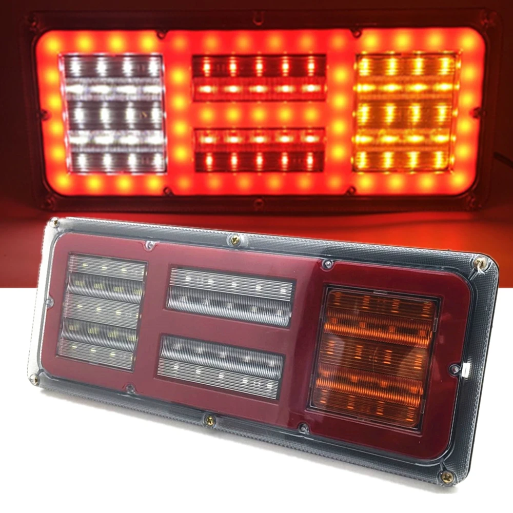 

24V Led Turn Indiactor Boat ATV Heavy Truck Trailer Lamp Car Auto Stop Rear Tail Light Brake Reverse Light