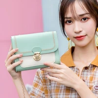 2022 new online celebrity trend korean womens shoulder bag fashion lock chain chartered sewing casual womens crossbody bag