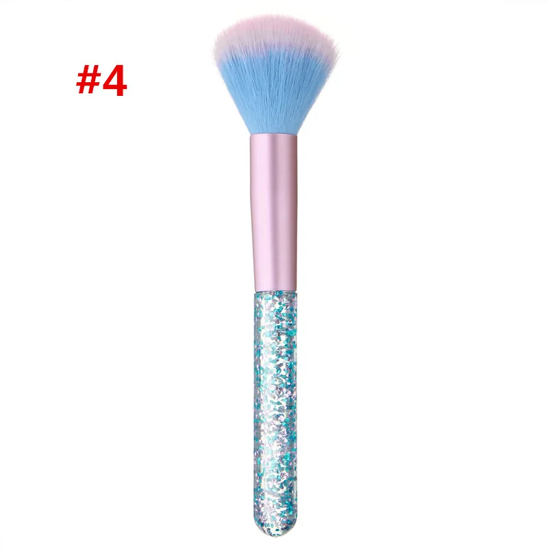Nail Brush-04 Diamond щеточка для чистки ногтей мягкие дизайн ногтей Для акриловые и УФ гель пыли очиститель кисточки Маникюр Педикюр Инструмент - Цвет: Nail Brush-04
