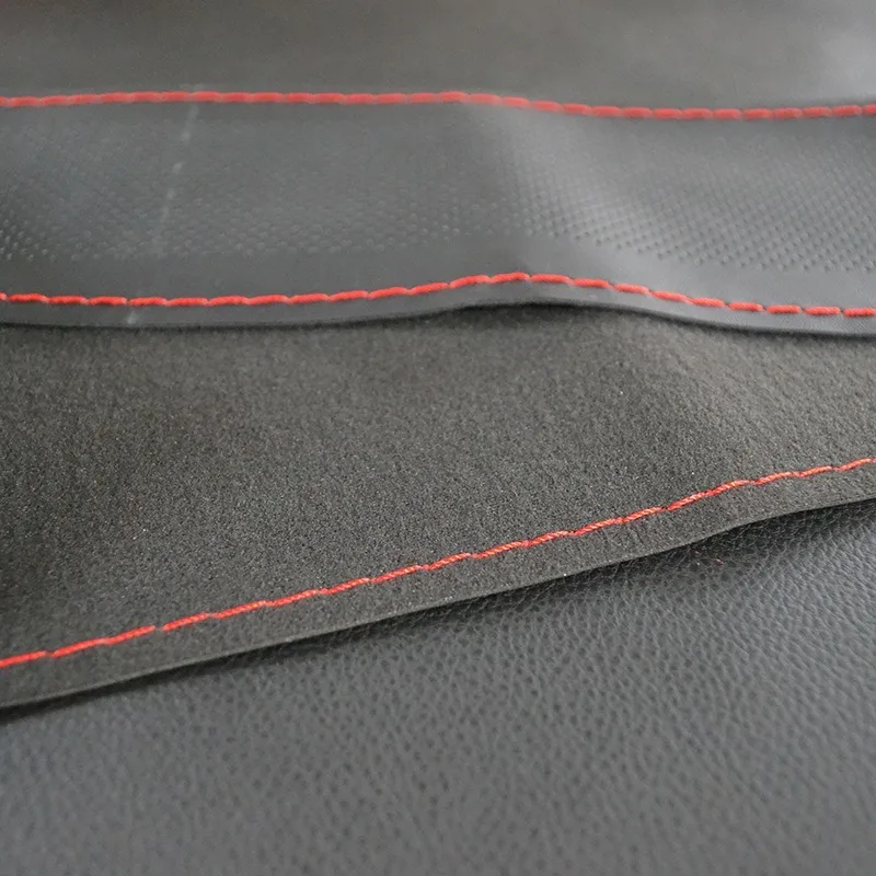 Оплетка для руля автомобиля чехол из искусственной кожи с иглами и ниткой