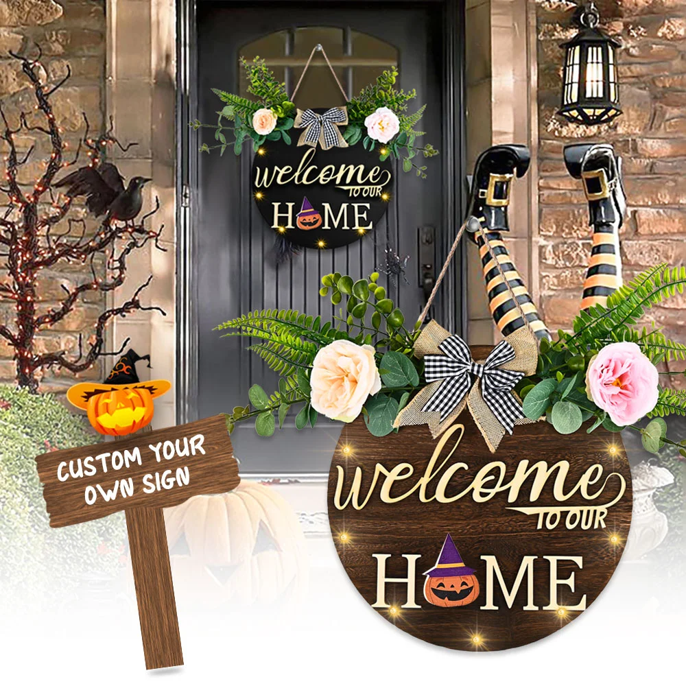 

Наклейка на входную дверь, на Хэллоуин