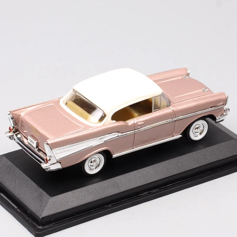 1/43 масштаб дорожный знак Ретро 1957 Chevrolet Bel Air Hardtop coupe автомобиль металлический литой модель-копия игрушки для детей
