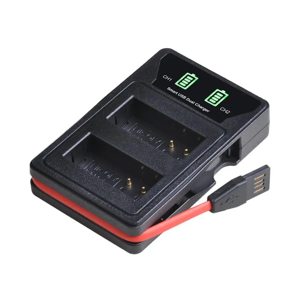 2 шт. BLN 1 BLN1 BL N1 батарея + светодиодный зарядное устройство с разъемом type C и micro USB