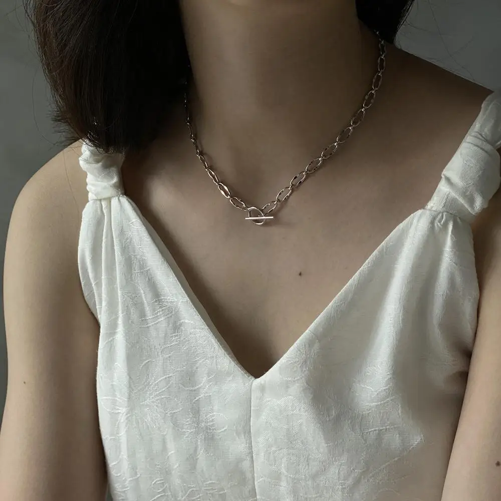 Цепочка женская из серебра 925 пробы с застежкой 2019 | Украшения и аксессуары