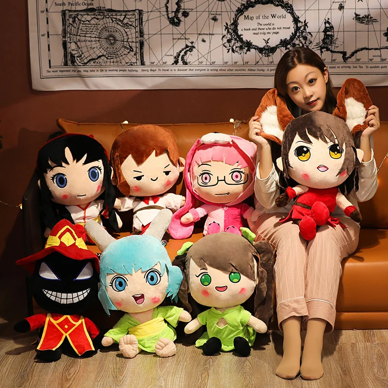 

45/60cm Hot Selling Cartoon Anime Game King Of Glory Plush Toys, Undeformable Home Decorations, Birthday Gifts Boyfriend Подушка