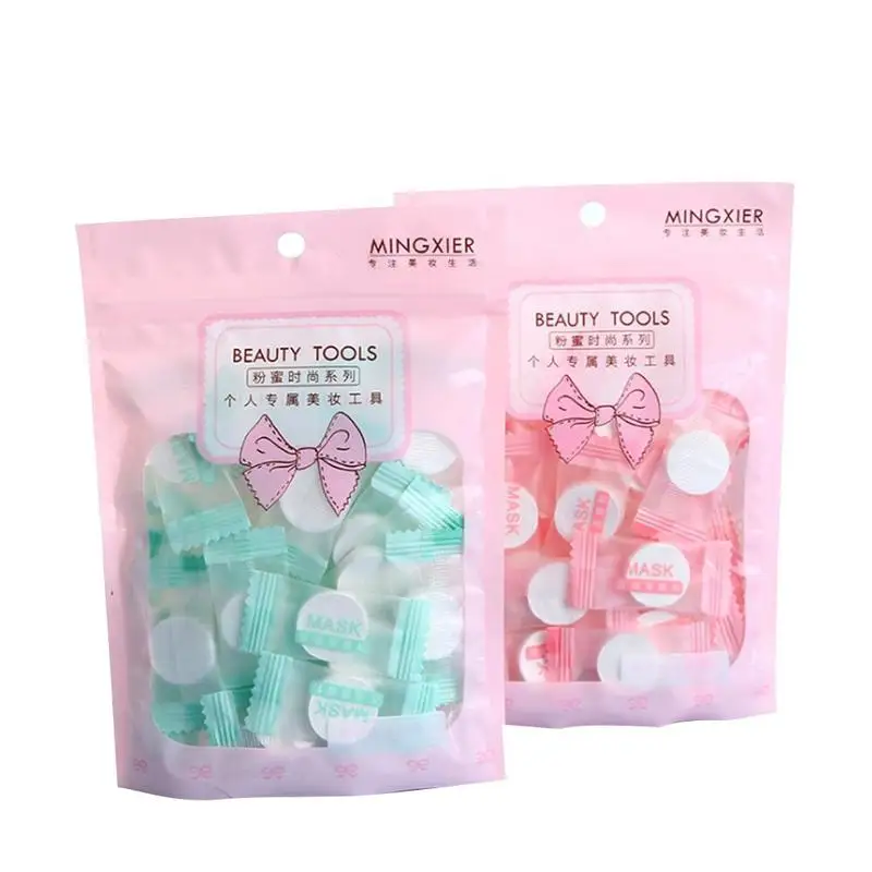 1 сумка ультра тонкая увлажняющая компрессионная маска хлопок лист Diy Уход за