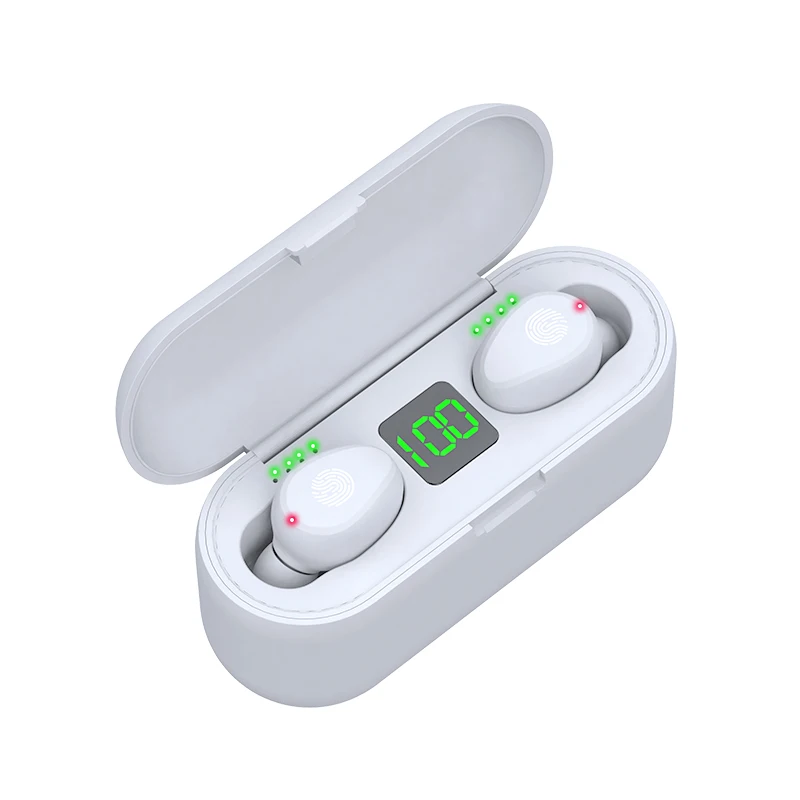 Ralyin 50 часов воспроизведения поддержка AAC TWS наушники V5.0 Bluetooth наушники беспроводные наушники для xiaomi с micphone power displa