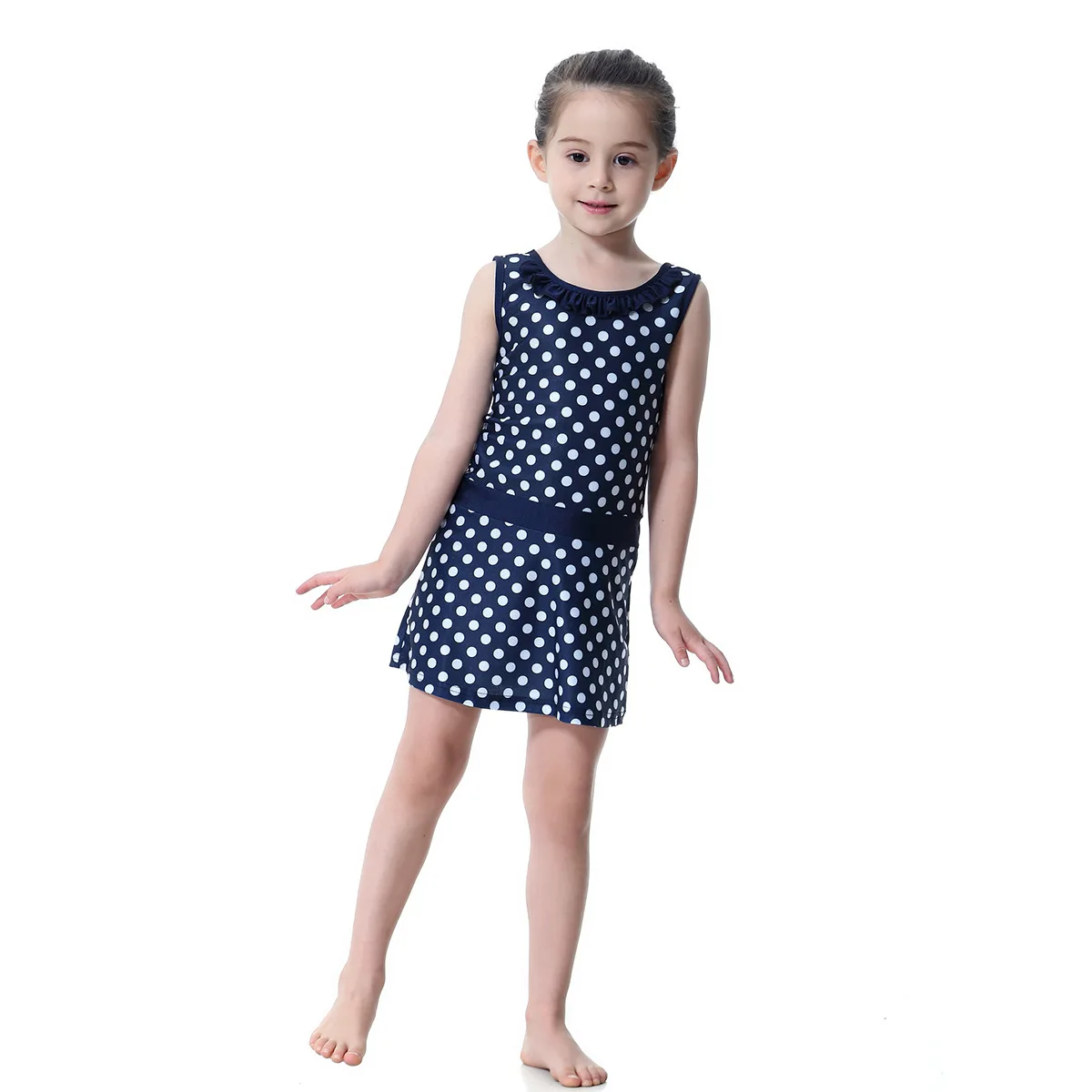

Muslim Children's Swimwear Islamic Children's Moderate Swimwear Girls Islamic Beach Hat Swimwear Diving Burkini Swimwear