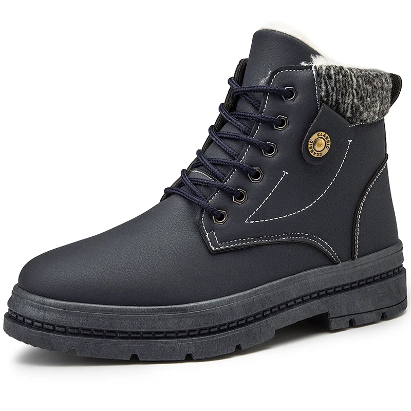 2021 Hot Sales Men Tennis Shoes Warm Plush Casual leather Shoes Man Sneakers Designer Adult Male Breathable Shoes Sport Footwear