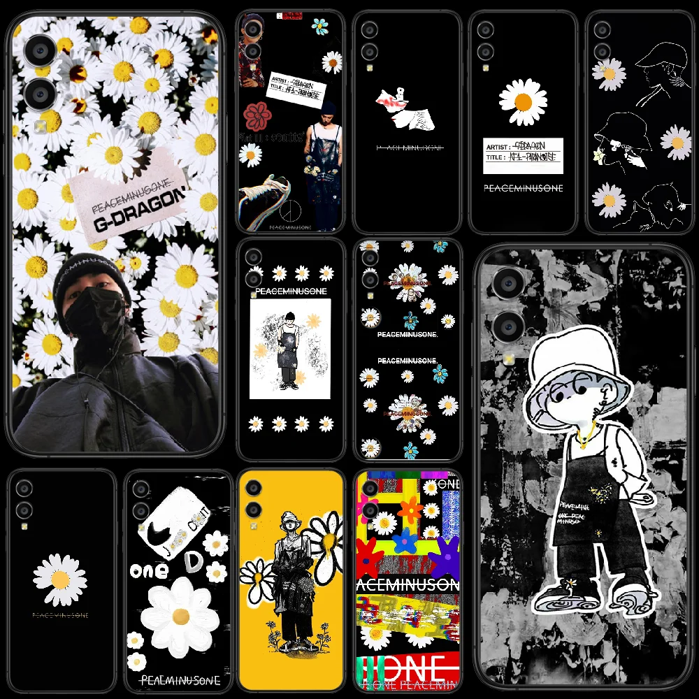 

G Dragon Peaceminusone Phone Case For HUAWEI Honor 7 8 A 9 X Mate 10 i 20 V 40 Lite Pro Y7 2019 black Coque Silicone Shell Tpu