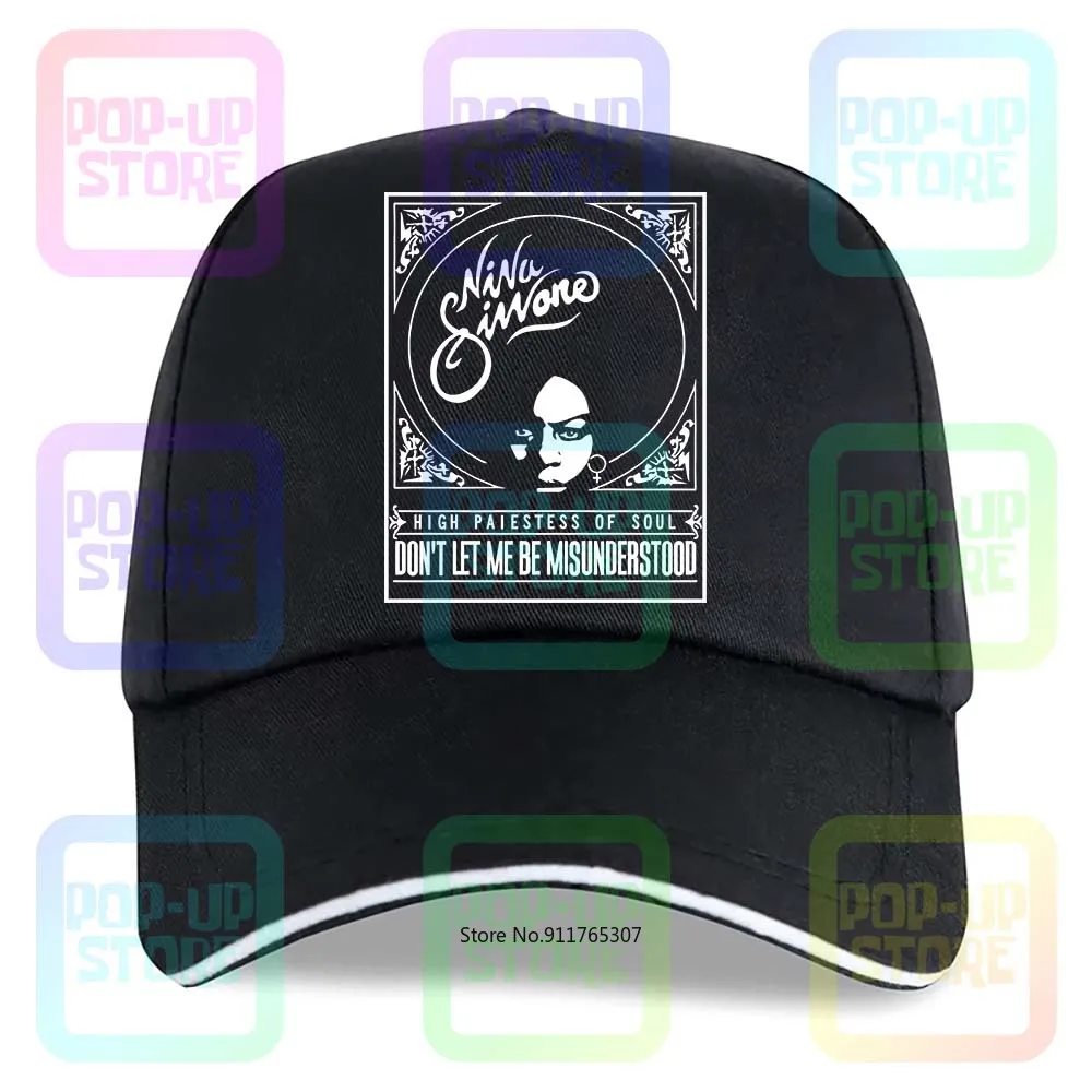 Нина Симон Soul Джаз Blues R & B правозащитник Графический Музыка хлопок грузовик кепки