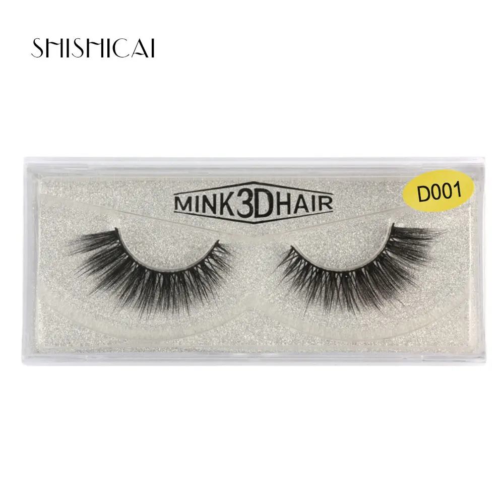 Норковые ресницы 3D норковые Толстые Накладные ручной работы безжалостные