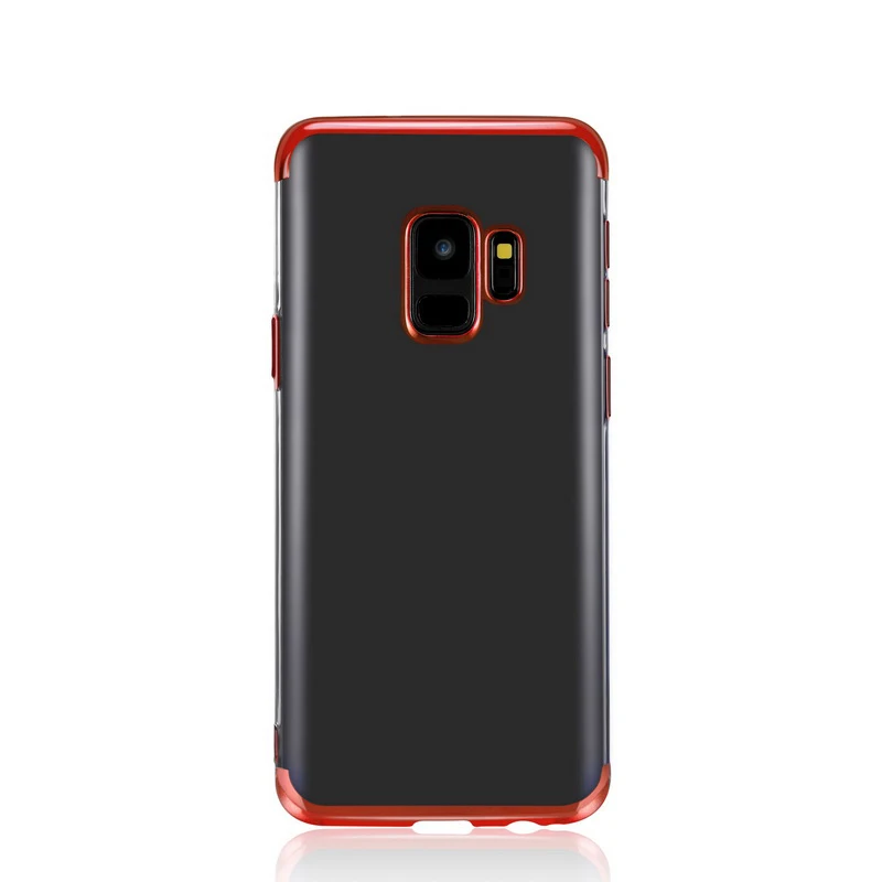 Ультра тонкий мягкий силиконовый чехол для Samsung Galaxy S8 S9 Plus S7 Edge прозрачный ТПУ