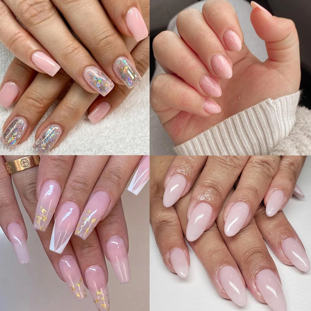 Гель-лак для ногтей KODIES 15 мл пузырьковый телесный розовый ГЕЛЕВЫЙ UV лампа