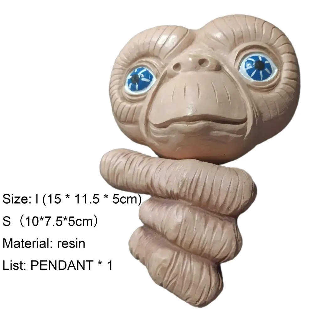 

Pendant Decorative Realistic Resin Monkey Head Portable Animal Pendants Ornament Interesting Creative Art Garden Ornaments