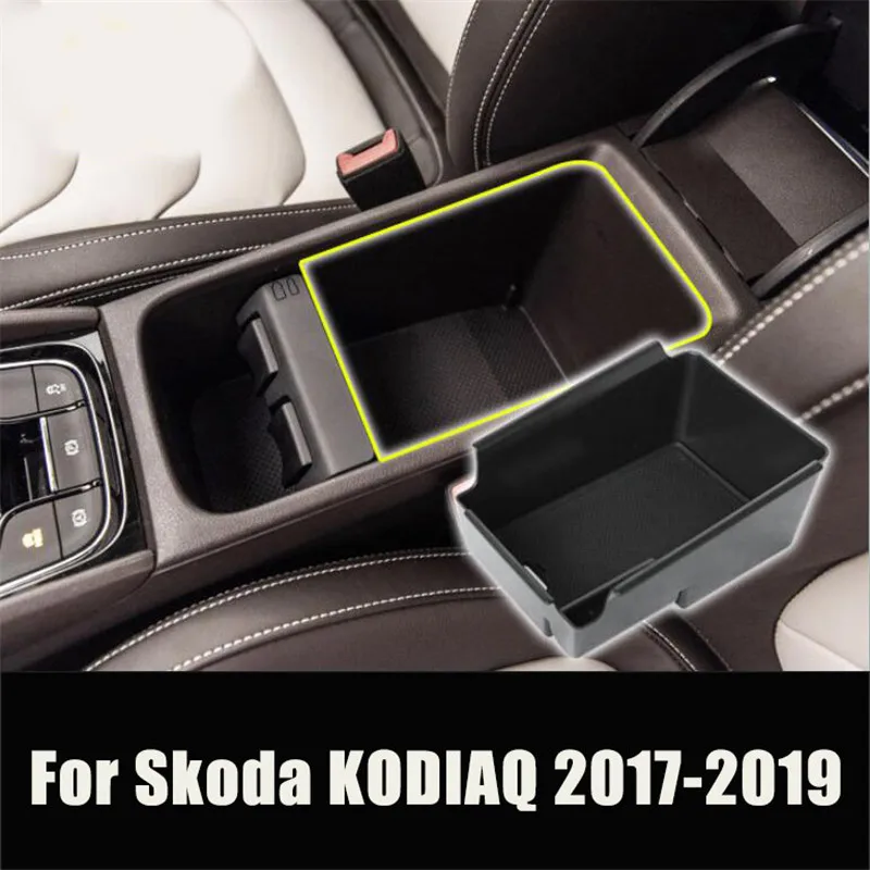 Автомобильные аксессуары ящик для хранения с центральным подлокотником Skoda Superb