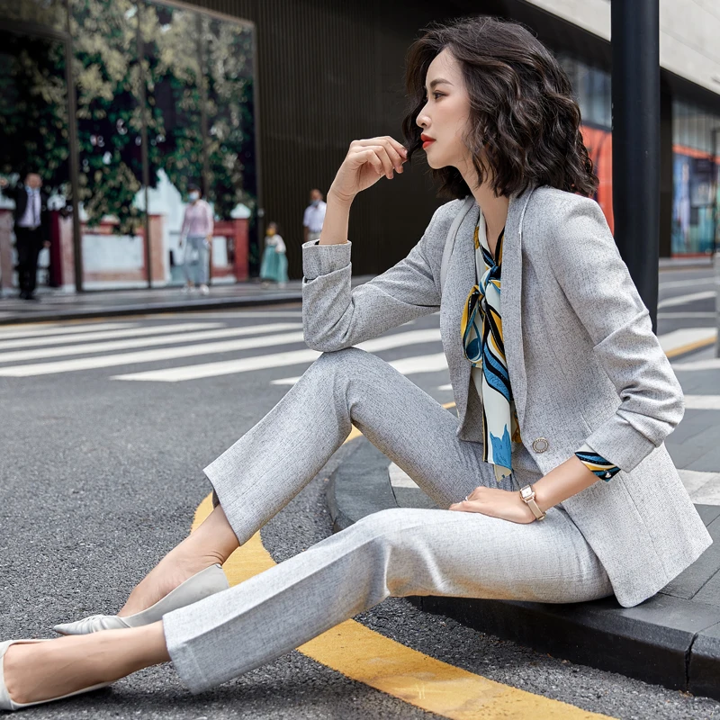 Lenshin комплект из 2 предметов конопляной ткани со снежинками официальный брючный