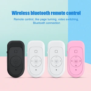 Wireless Bluetooth-compatible Remote Control for Camera Huawei Xiaomi Samsung Phone Selfie Shutter C