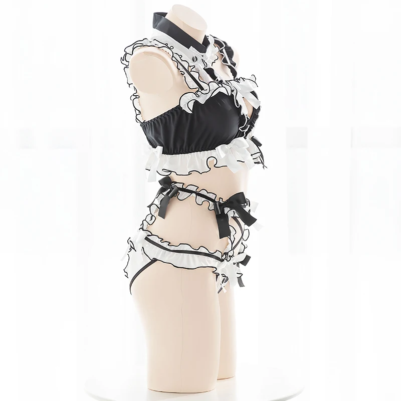 Женский комплект нижнего белья с открытой грудью милое нижнее белье в стиле