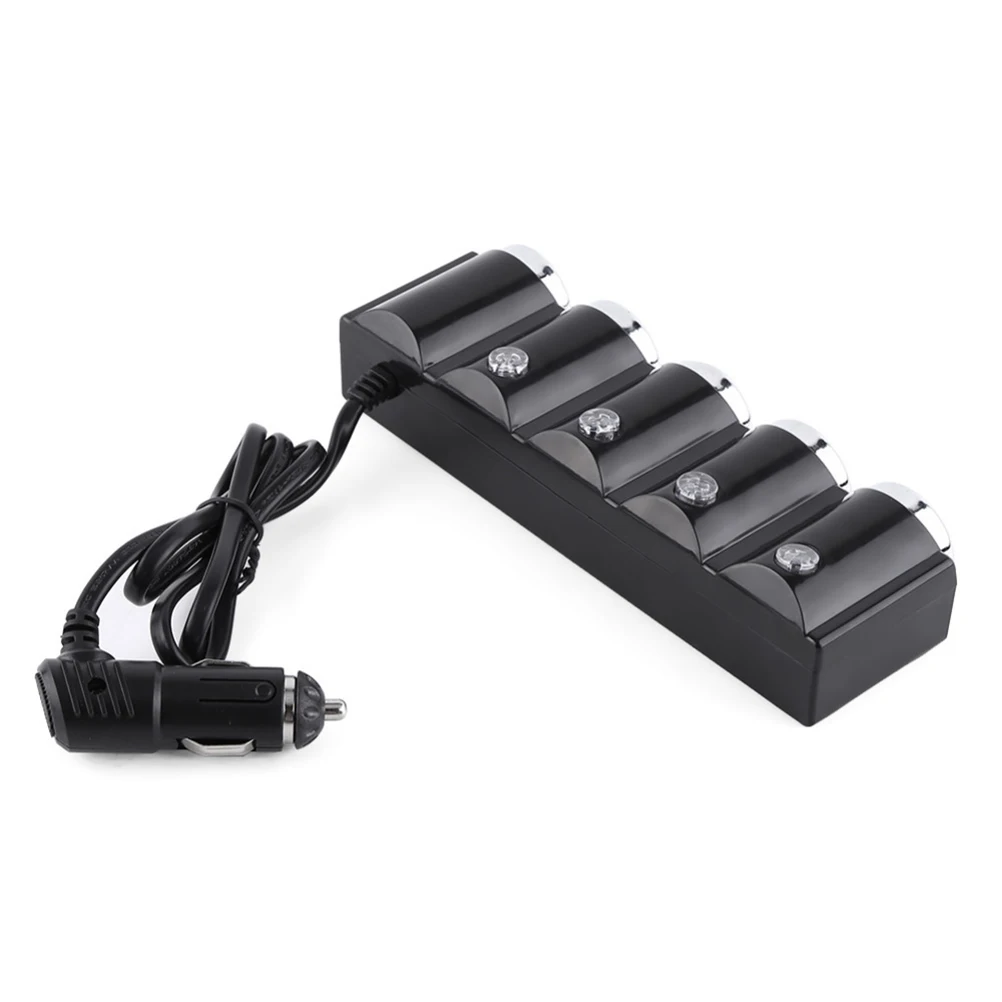 1 до 4 12 В двойная Usb розетка для автомобильного прикуривателя Разветвитель