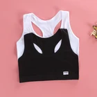 Бюстгальтеры для девочек, хлопковый тренировочный бюстгальтер, нижнее белье для девочек-подростков, нижнее белье для девочек-подростков, бюстгальтеры подростковые