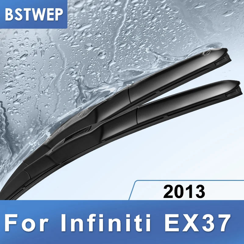 

BSTWEP Front & Rear Wiper Blades for Infiniti EX37 Fit Hook Arms 2013