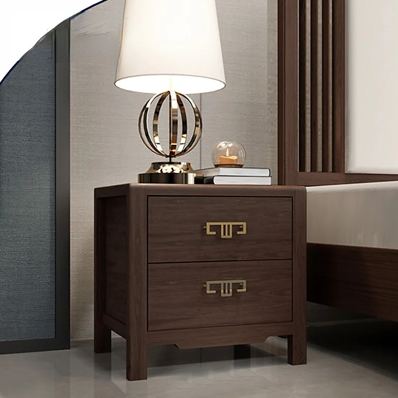 

TT New Chinese Style Nanmu Bedside Table