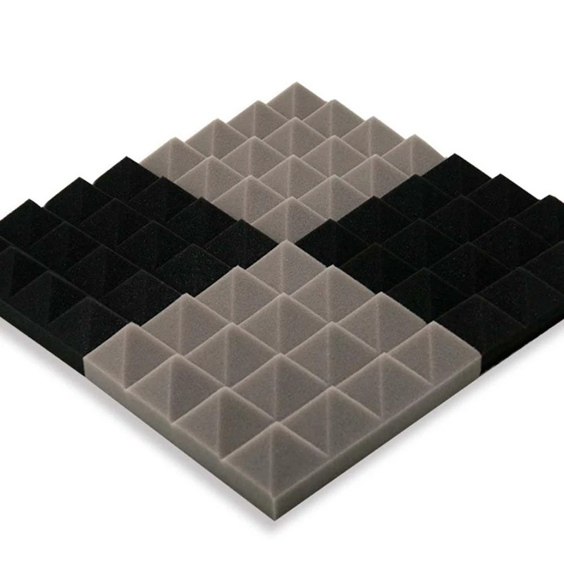 Звукоизоляционная губка 25X25X5Cm акустическая панель из пены поглощающая студийный