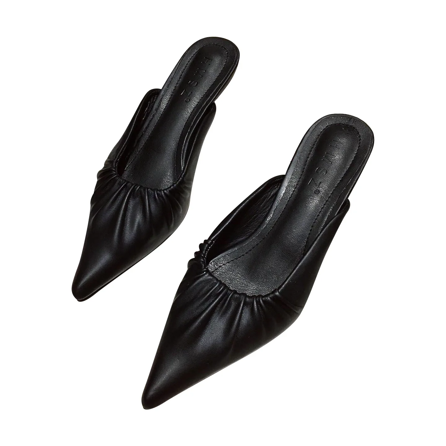 

2020 new thin heel small heel pointed head Flip Flop Sandals