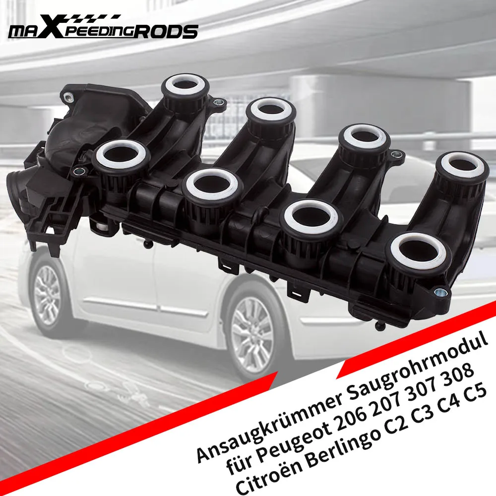 

Car INTAKE INLET MANIFOLD For FORD FIESTA FUSION FOCUS C-MAX 1.6 TDCI DIESEL 1526691 9684941780 , 1526691, 3M5Q-6P036-AE