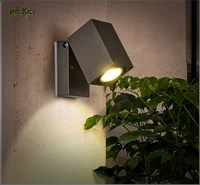 led wall lamp ip65 outdoor exterior wall aisle park villa waterproof gu10 spotlight factory direct sales