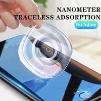 car accessories traceless nano accessori reuse velcro tape multifunctional mobile phone holder sticker wall hook