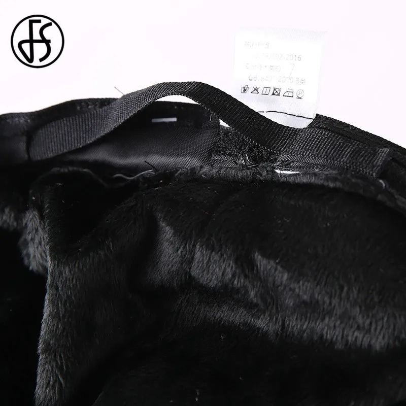 FS женская теплая зимняя восьмиугольная шапка Осенние береты новая модная