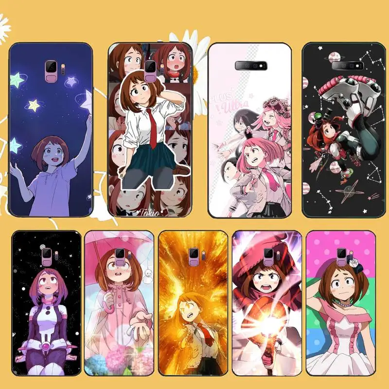

Ochako Uraraka My Hero Academia Phone Case For Samsung galaxy A S note 10 7 8 9 20 30 31 40 50 51 70 71 21 s ultra plus