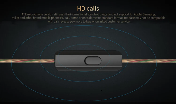 KZ ATE 3,5 мм наушники в ухо HIFI металлические стерео наушники супер бас шумоизоляция спортивные наушники с микрофоном KZ AS10 ZS10 ZST