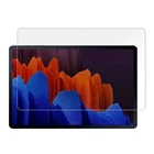 Закаленное стекло для защиты экрана для Samsung Galaxy Tab S7 Plus, 12,4 дюйма, 2020 дюйма, SM-T970 T975, T976, защитная пленка с защитой от отпечатков пальцев