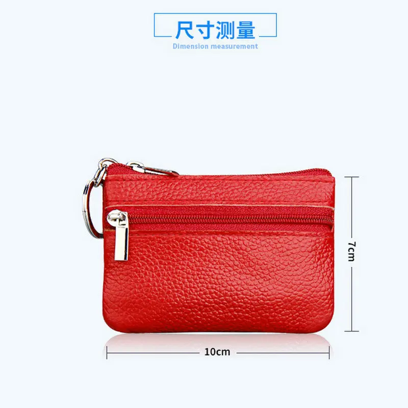 Модный новый женский кошелек для монет из натуральной кожи ключей маленькие