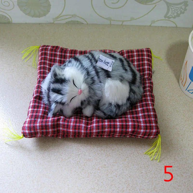 Милые Имитационные издающие звук обувные котята Коты плюшевые игрушки детские