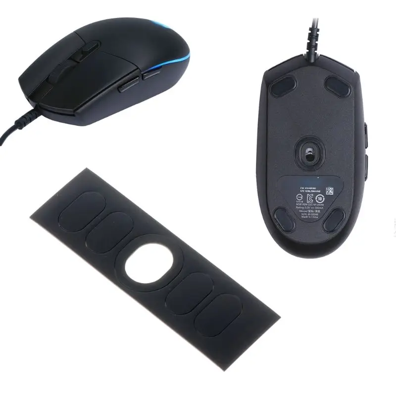 1 комплект коньки для мыши с изогнутыми краями 0 6 мм Logitech G102 G PRO