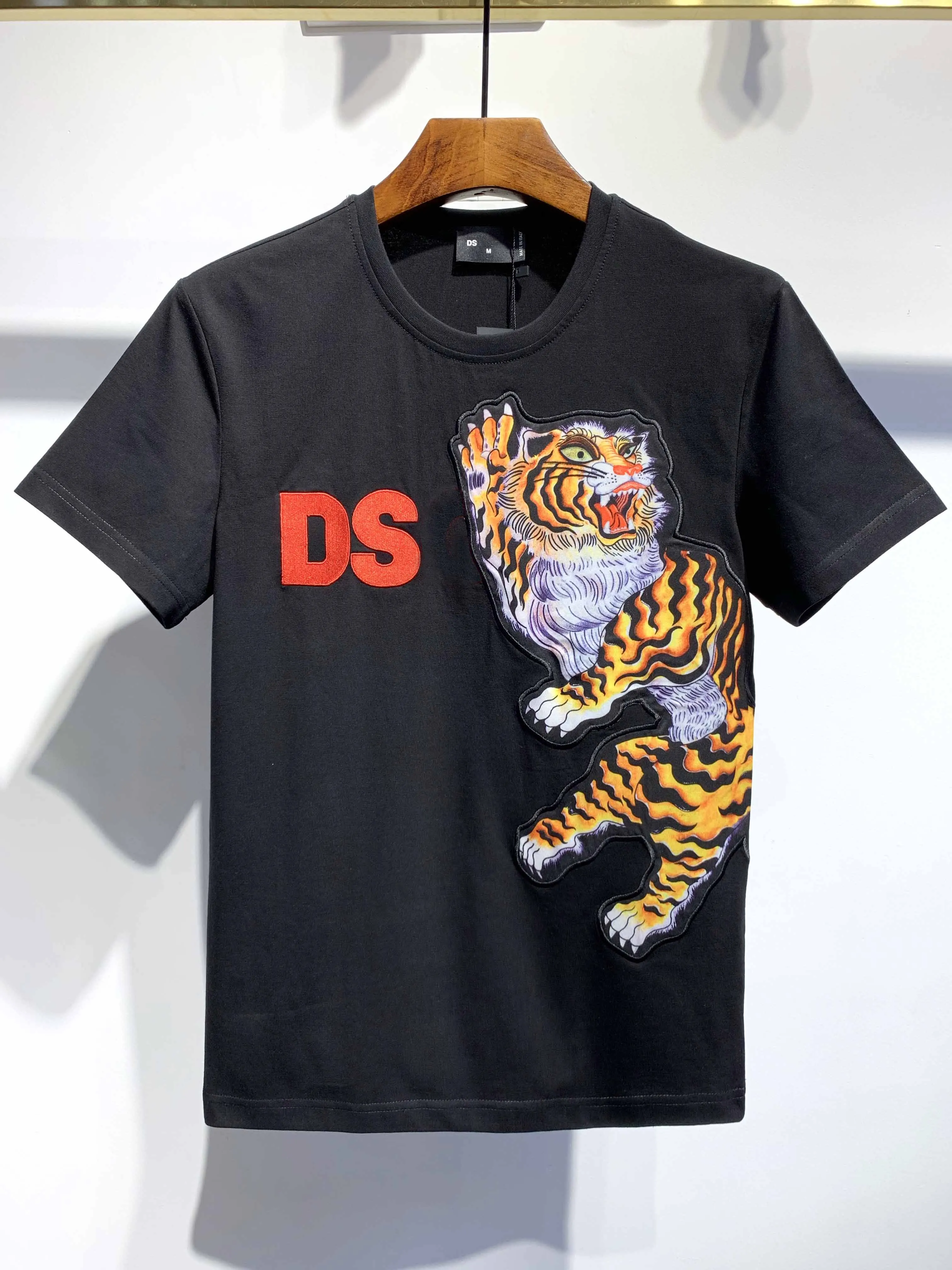 Новинка футболка DSENDQI стиль унисекс Повседневная крутая DSQ DT581|Мужские футболки| |