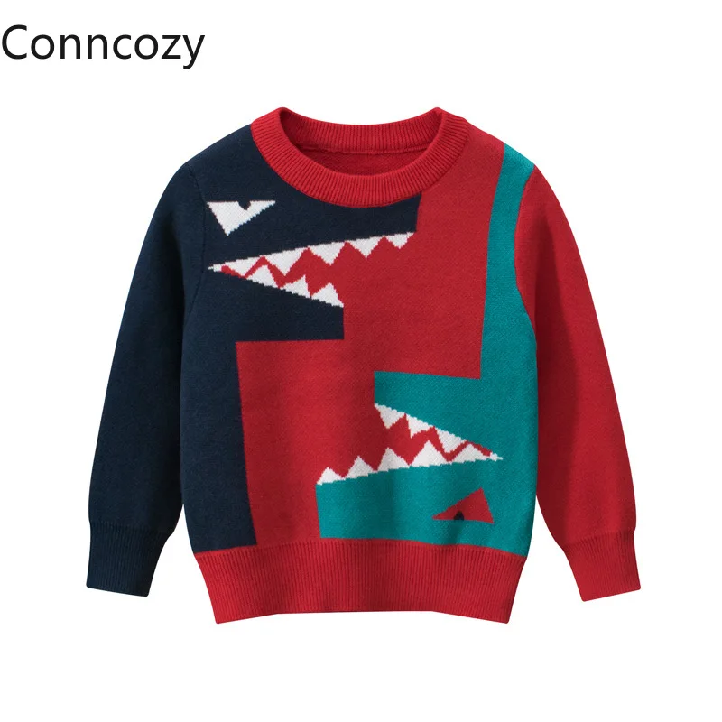 

Animal Dinosaur Winter Sweaters Kids Clothes Toddler Girl Sweater Boys Children Top Baby Girl Clothes Knit Sweater Fall Outfits