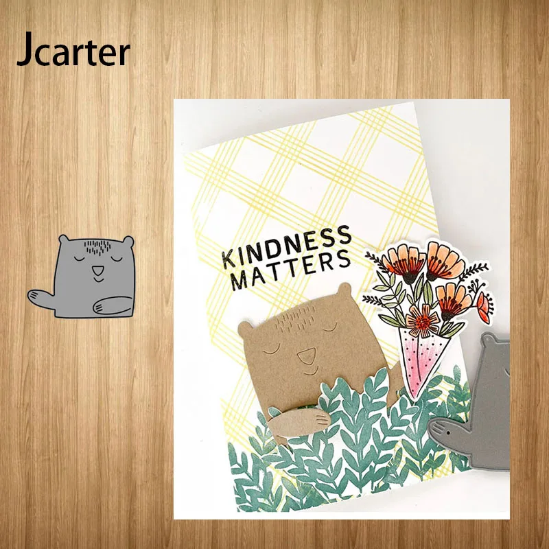 Милый Животные новый дизайн металлический Трафаретный вырубной штамп ремесло