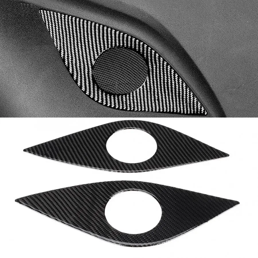 2 шт. накладка из углеродного волокна на заднюю роговую панель левый руль для
