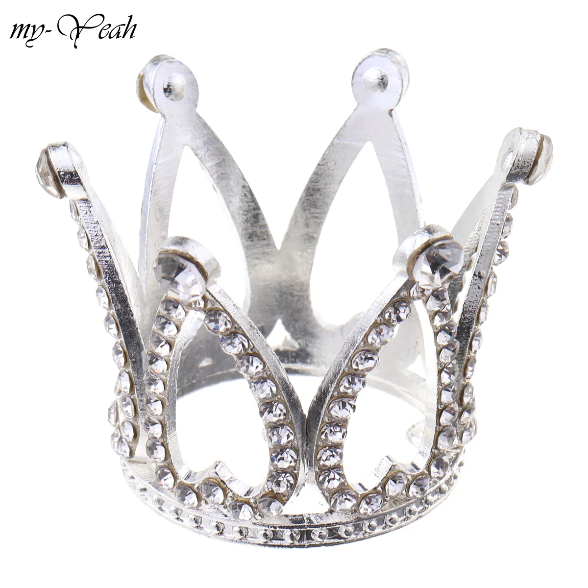 My-Yeah золотые серебряные стразы корона дизайнерская щетка для ногтей держатель