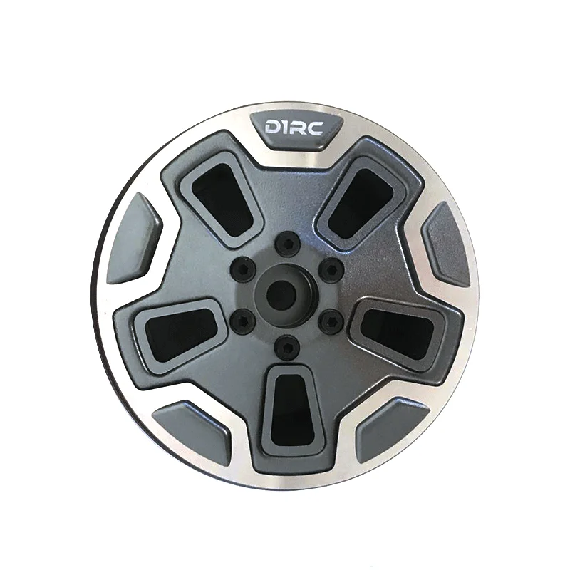 2 шт. CNC металлический сплав дюймов обод колеса Beadlock для 1/10 RC Гусеничный